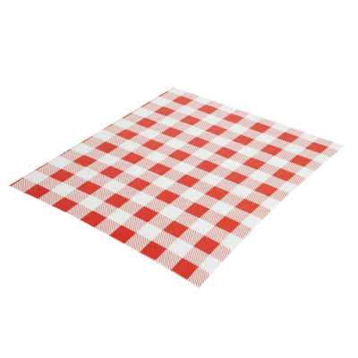 Greaseproof Paper Sheets Red Gingham 310 x 380mm (Pack of 200)