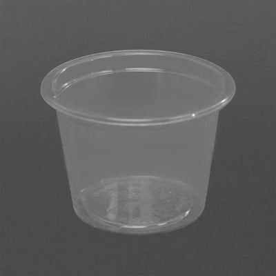Vegware Compostable Cold Portion Pots 28ml - 1oz (Pack of 5000)