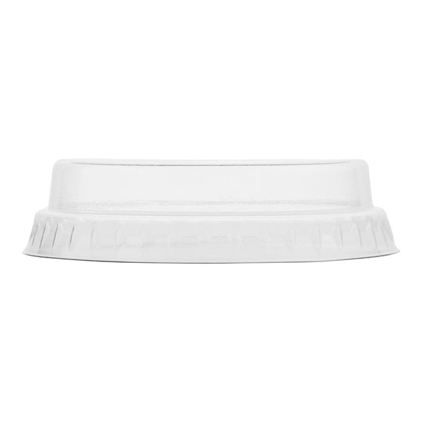 Vegware Compostable Flat Lids With No Hole 200ml - 7oz (Pack of 1000)