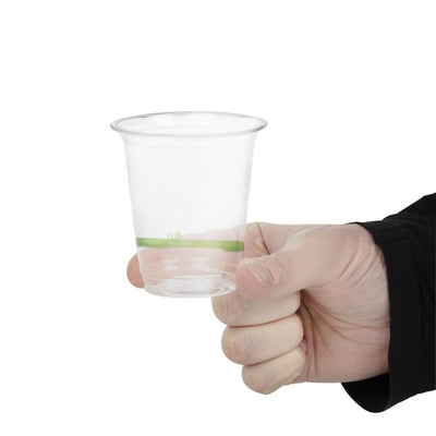 Vegware Compostable PLA Slim Cold Cups 200ml - 7oz (Pack of 1000)