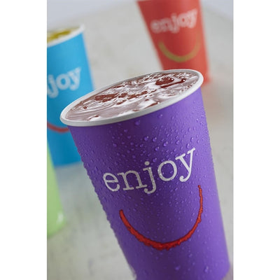 Huhtamaki Enjoy Paper Cold Cups 455ml - 16oz (Pack of 1000)