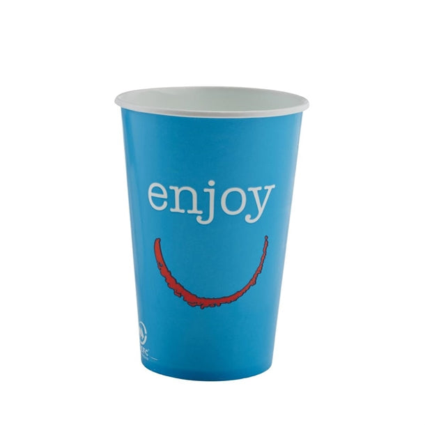 Huhtamaki Enjoy Paper Cold Cups 455ml - 16oz (Pack of 1000)