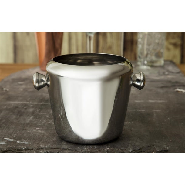 Olympia Mini Ice Bucket Stainless Steel 1Ltr