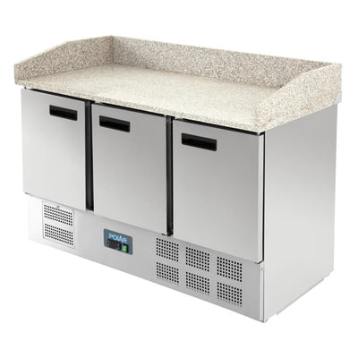 Polar G-Series Pizza Prep Counter Fridge 368Ltr