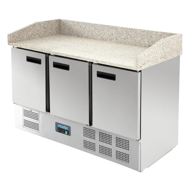 Polar G-Series Pizza Prep Counter Fridge 368Ltr