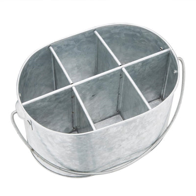 Olympia Galvanised Steel Table Tidy