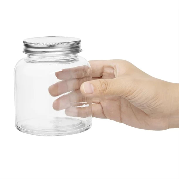Vogue Glass Screw Top Preserving Jar 330ml (Pack of 6)