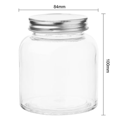 Vogue Glass Screw Top Preserving Jar 330ml (Pack of 6)