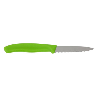 Victorinox Serrated Paring Knife Green 8cm