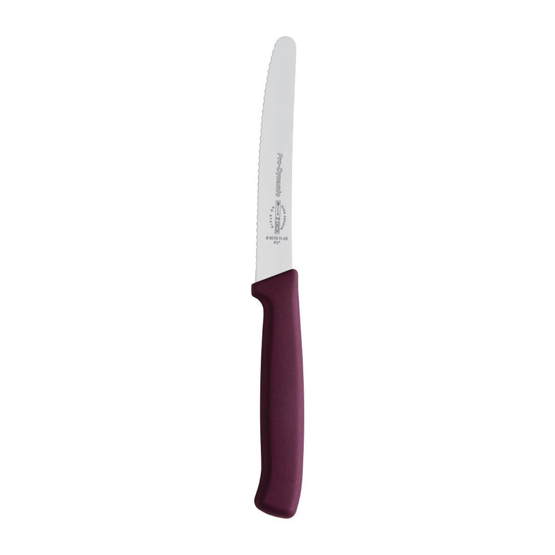 Dick Pro Dynamic Serrated Utility Knife Purple 11cm
