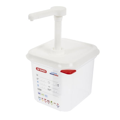 Araven Sauce Dispenser GN 1-6 Transparent 2.6Ltr