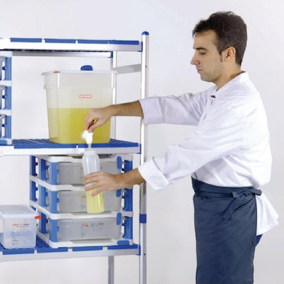 Araven Sauce Dispenser with Tap 18Ltr