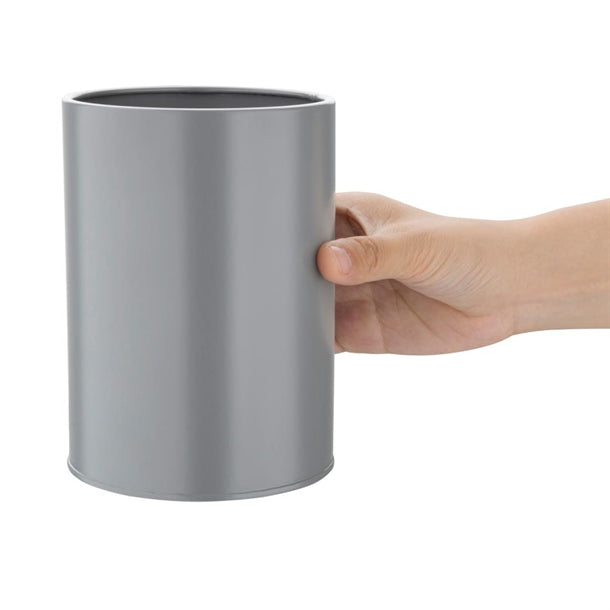 Olympia Galvanised Utensil Tin Grey