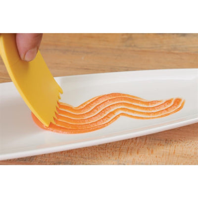 Mercer Culinary Saw Tooth Silicone Plating Wedge