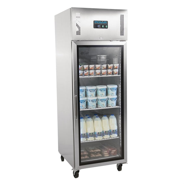 Polar G-Series Upright Gastro Display Fridge 600Ltr