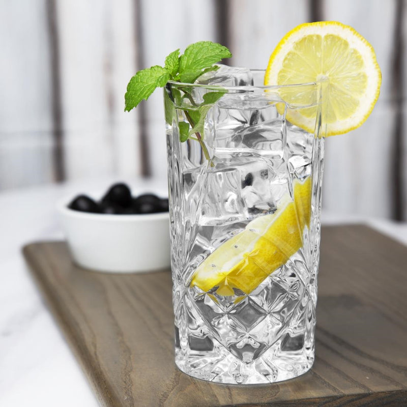 Olympia Old Duke Glass Tumblers 350ml (Pack of 6)
