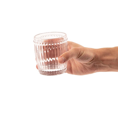 Olympia Baroque Whiskey Glasses Clear 325ml (Pack of 6)