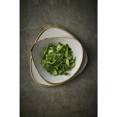 Churchill Stonecast Raw Lotus Plates Grey 228mm (Pack of 12)