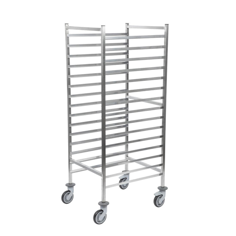 Matfer Bourgeat 20 Level Gastronorm Flat Pack Racking Trolley 1/1GN