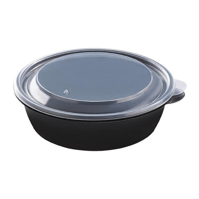 Fastpac Large Round Food Containers 1000ml - 35oz
