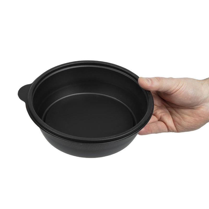 Fastpac Large Round Food Containers 1000ml - 35oz