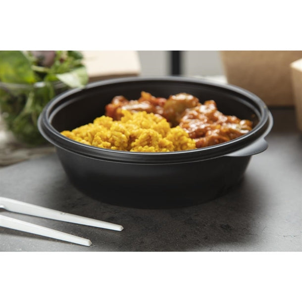 Fastpac Large Round Food Containers 1000ml - 35oz