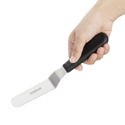 Hygiplas Angled Blade Palette Knife Black 19cm