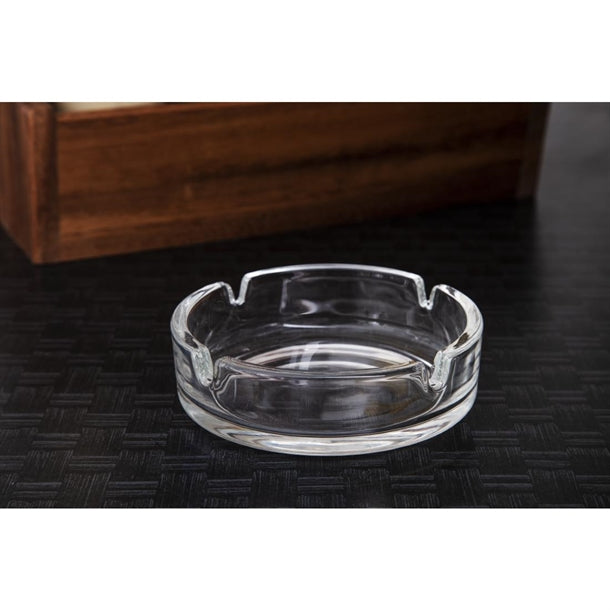 Olympia Small Stackable Glass Ashtrays (Pack of 24)