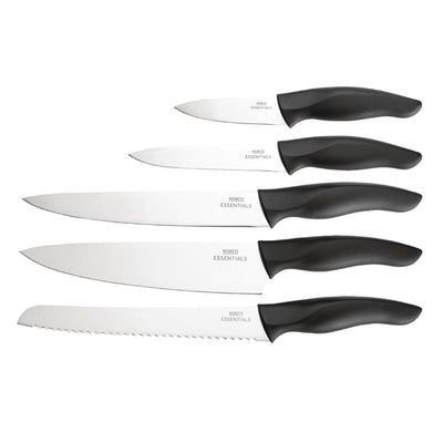 Nisbets Essentials Knife Block and Knives Set