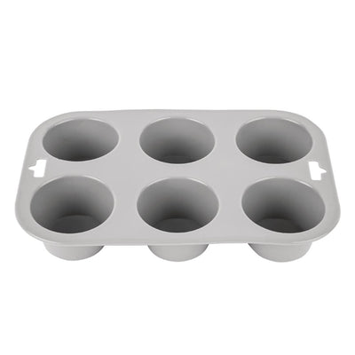 Vogue Flexible Silicone 6 Cup Muffin Tray