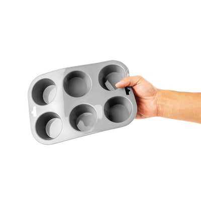 Vogue Flexible Silicone 6 Cup Muffin Tray