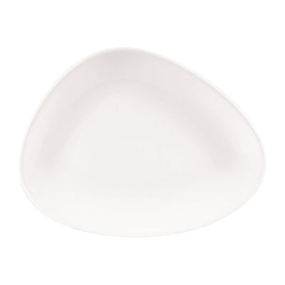 Churchill Lotus Triangular Plates White 260mm (Pack of 12)