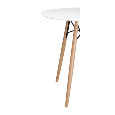 Bolero Ash Round Poseur Height Table 600mm
