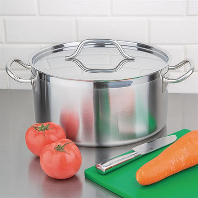 Nisbets Essentials Stainless Steel Stew Pot 12Ltr