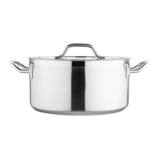 Nisbets Essentials Stainless Steel Stew Pot 12Ltr