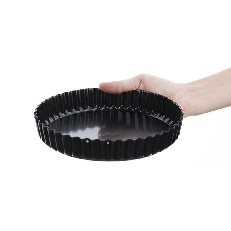 Vogue Non-Stick Quiche Tin With Removable Base 250mm