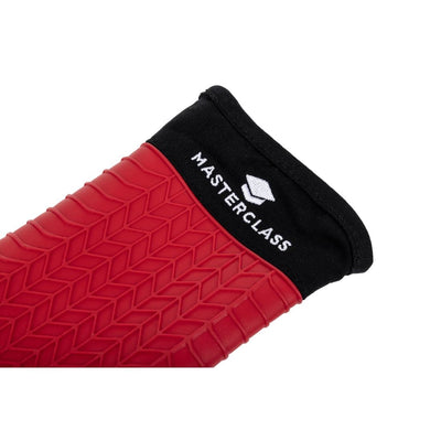 MasterClass Seamless Silicone Oven Mitt with Cotton Sleeve