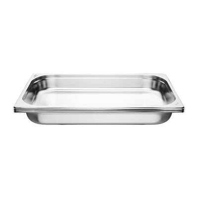 Nisbets Essentials Stainless Steel Gastronorm Tray 65mm (Pack 3)
