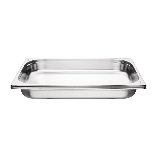 Nisbets Essentials Stainless Steel Gastronorm Tray 65mm (Pack 3)