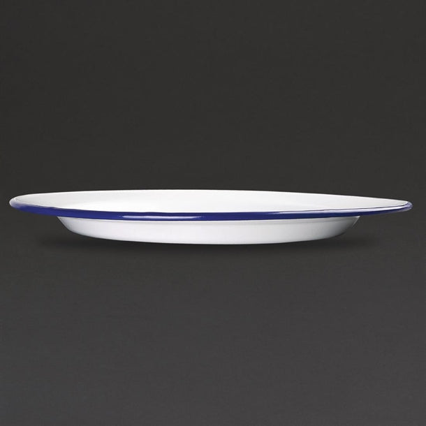 Olympia Enamel Dinner Plates 300mm (Pack of 6)