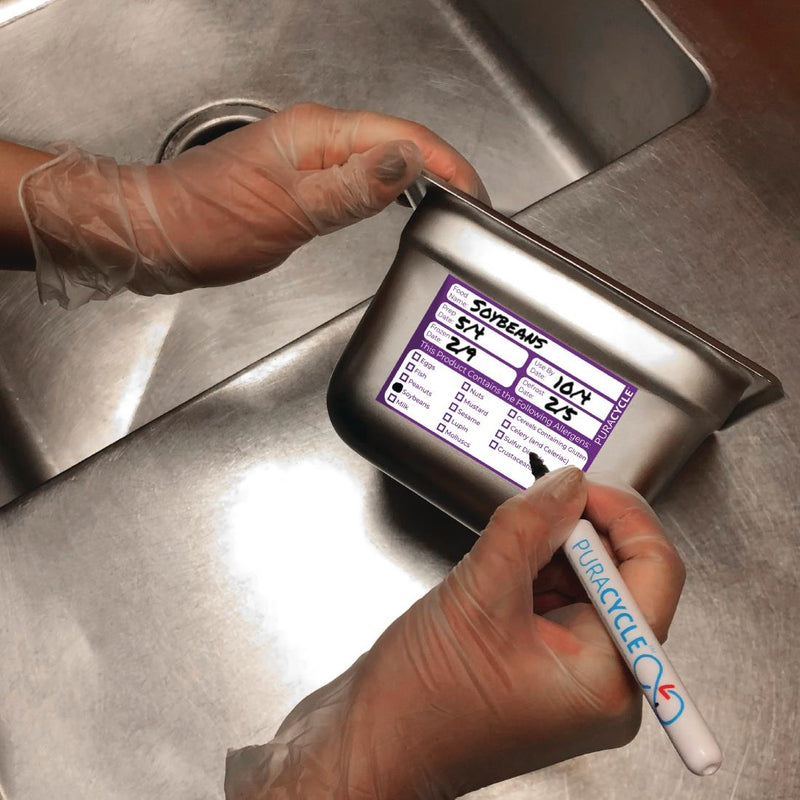 Puracycle Reusable Allergen Labels (Pack of 20)