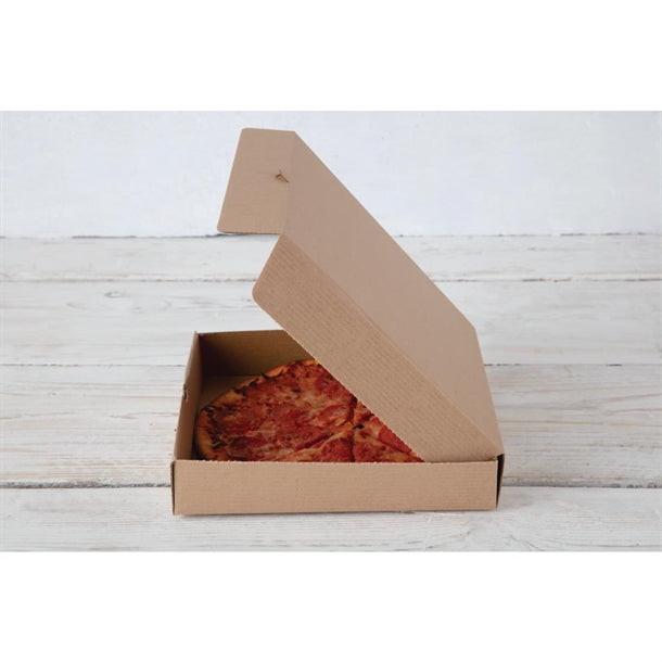 Fiesta Green Compostable Plain Pizza Boxes 9" (Pack of 100)