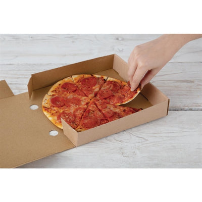 Fiesta Green Compostable Plain Pizza Boxes 9" (Pack of 100)