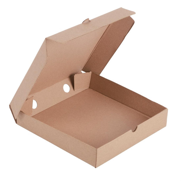Fiesta Green Compostable Plain Pizza Boxes 9" (Pack of 100)