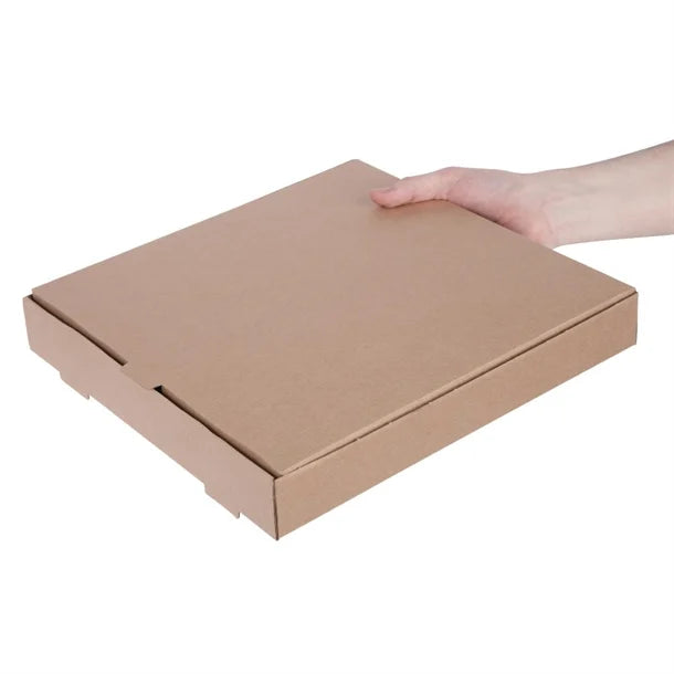 Fiesta Green Compostable Plain Pizza Boxes 12" (Pack of 100)