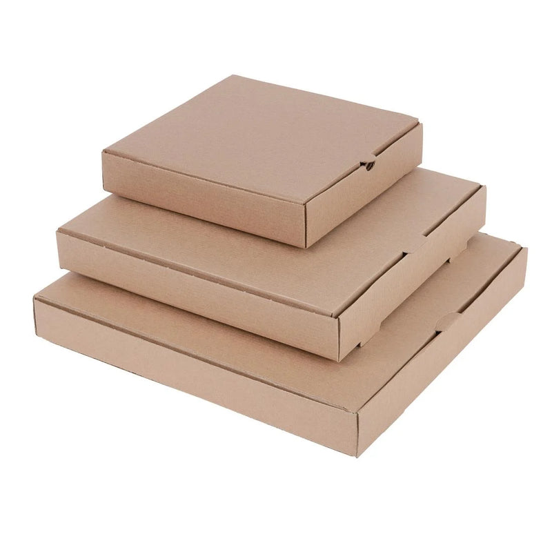 Fiesta Green Compostable Plain Pizza Boxes 9" (Pack of 100)