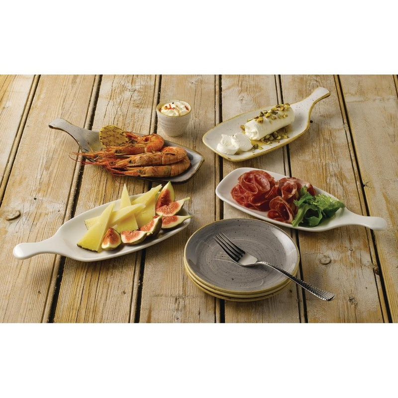 Churchill Bit on the Side Handled Paddle White 284mm (Pack of 6)