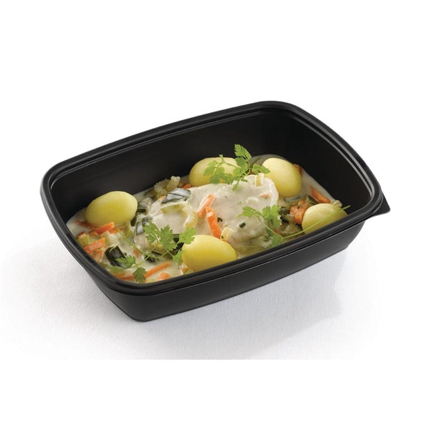 Fastpac Medium Rectangular Food Containers 900ml - 32oz