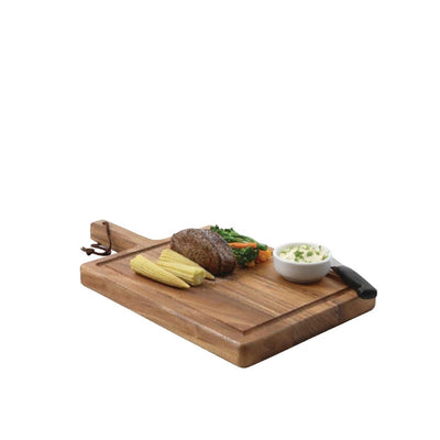 Solid Acacia Wood Steak Board Small