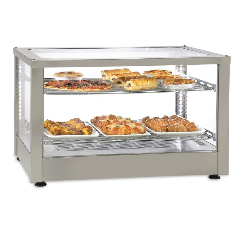 Roller Grill Heated 3 Shelf Display Cabinet WD780 DI